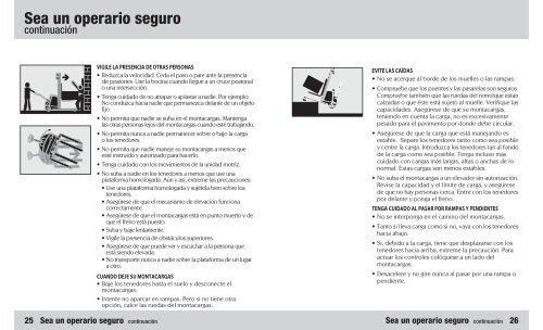 ADVERTENCIA - Crown Equipment Corporation