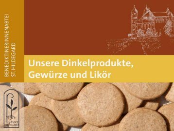 Dinkelprospekt - Abtei St. Hildegard