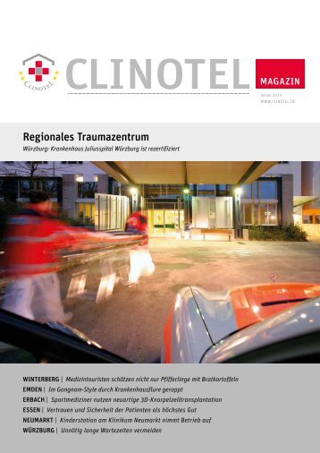 Regionales Traumazentrum - CLINOTEL-Krankenhausverbund