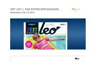 ZEIT LEO | DAS ENTDECKER-MAGAZIN