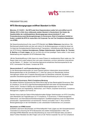 Pressemitteilung als PDF - WTS Aktiengesellschaft ...