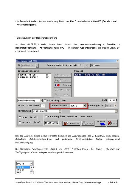 AnNoText EuroStar XP AnNoText Business Solution