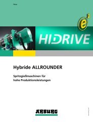 Prospekt: Hybride ALLROUNDER - Arburg