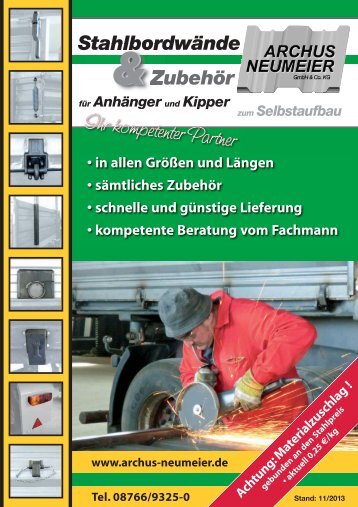 neuer katalog - Archus Neumeier GmbH & Co.KG