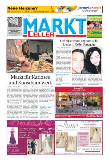 Markt für Kurioses und Kunsthandwerk - Cellesche Zeitung