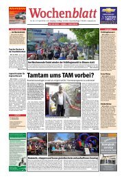 Tamtam ums TAM vorbei? - wzo