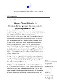 PDF-Format - Christoph-Dornier-Klinik für Psychotherapie