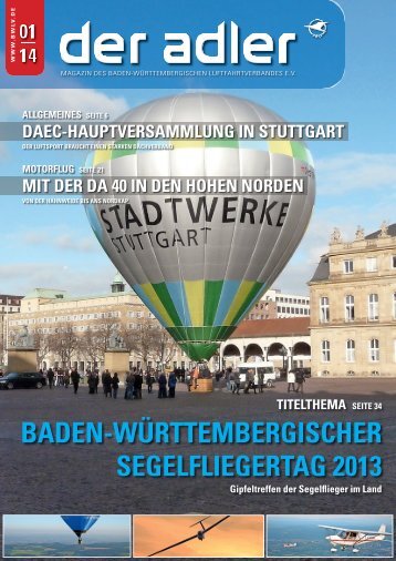 BADeN-WürtteMBerGIsCHer seGeLfLIeGertAG 2013