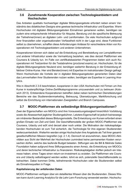 CHE AP 174 Digitalisierung der Lehre.pdf - Centrum für ...