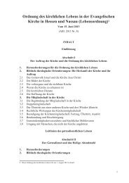 Die neue Lebensordnung der EKHN (PDF) - Evangelische Kirche in ...