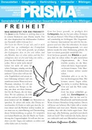 Juni-Juli 2013 - Evangelische Gesamtkirchengemeinde Ulm ...