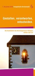 Gestalten, verantworten, entscheiden. - Evangelische ...