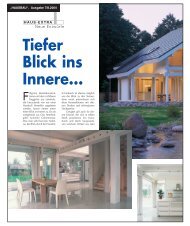 Tiefer Blick ins Innere... - FLOCK Haus