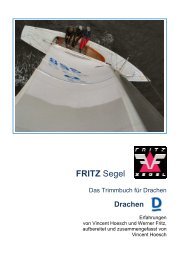 Trimmanleitung - FRITZ-SEGEL GmbH