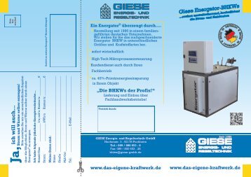 Flyer - Giese Energie- und Regeltechnik