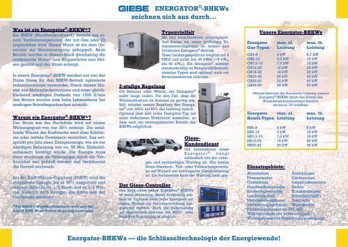 Flyer - Giese Energie- und Regeltechnik