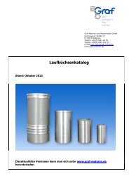 Laufbüchsenkatalog 2013 - Graf Motoren und Motorenteile GmbH ...