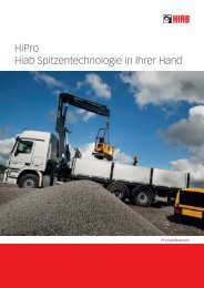 HiPro Hiab Spitzentechnologie in Ihrer Hand