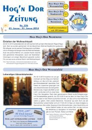 Hog'n Dor Zeitung - Haus Hog'n Dor