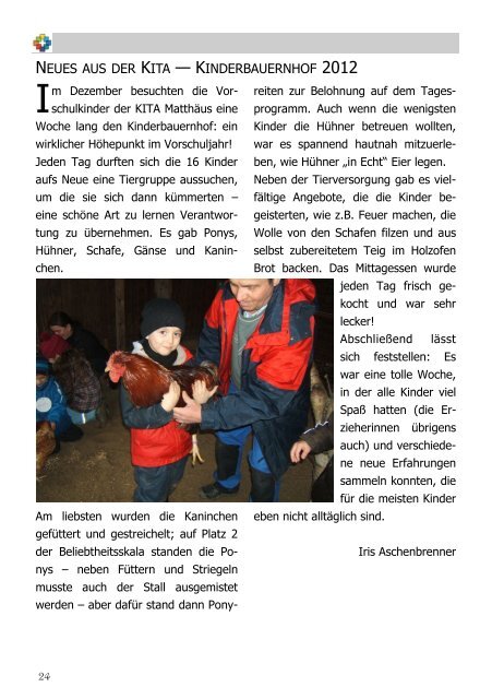 Gemeindebrief Frühjahr 2013 - Evangelischen ...