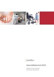 Geschäftsbericht 2012 - medbo