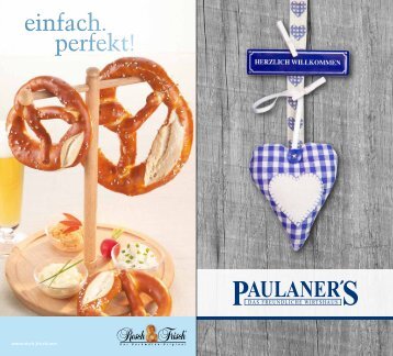 Unsere Speise- und Getränkekarte (pdf) - Paulaner`s