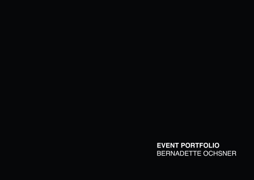 EVENT PORTFOLIO