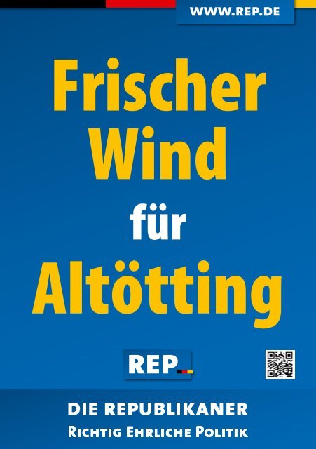 Flyer Günther Vogl - Die Republikaner