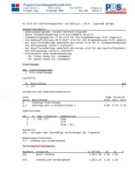 80K Zentrisches / Exzentrisches Köcherfundament