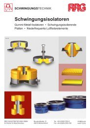 schwingungstechnik - RRG Industrietechnik GmbH