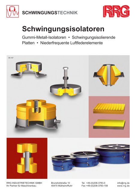 schwingungstechnik - RRG Industrietechnik GmbH