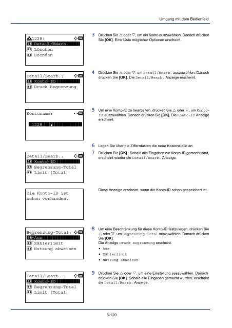 BeDIeNuNgs- ANleItuNg - Utax