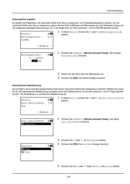 BeDIeNuNgs- ANleItuNg - Utax