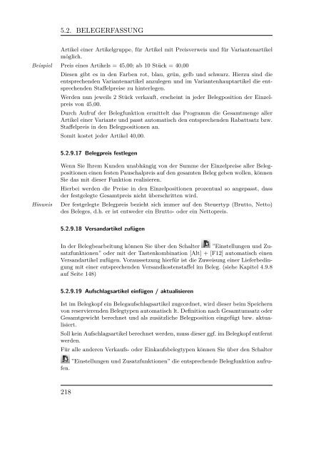 Handbuch Warenwirtschaft SelectLine (PDF)