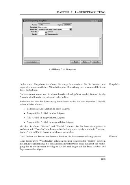 Handbuch Warenwirtschaft SelectLine (PDF)