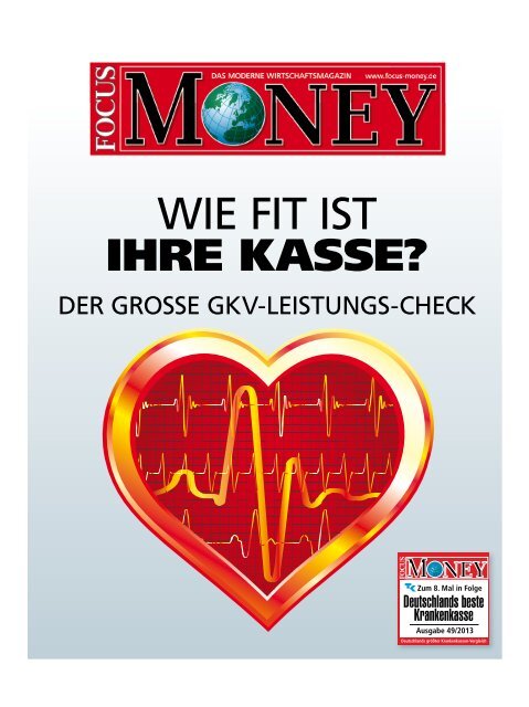 focus-money 2013 (pdf, 858 kb) - Techniker Krankenkasse