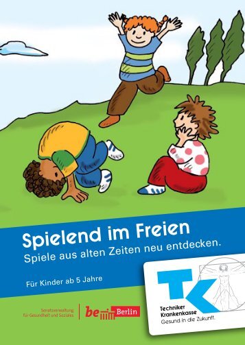 Broschüre Spielend im Freien - Techniker Krankenkasse