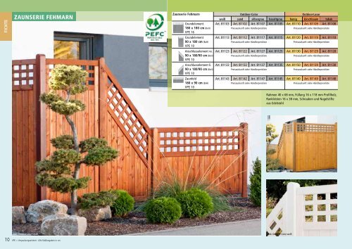 Katalog "Leben in Natur und Garten 2013" - bm massivholz