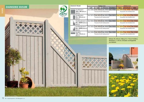 Katalog "Leben in Natur und Garten 2013" - bm massivholz