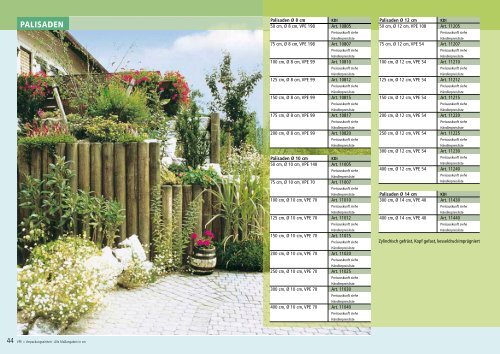 Katalog "Leben in Natur und Garten 2013" - bm massivholz