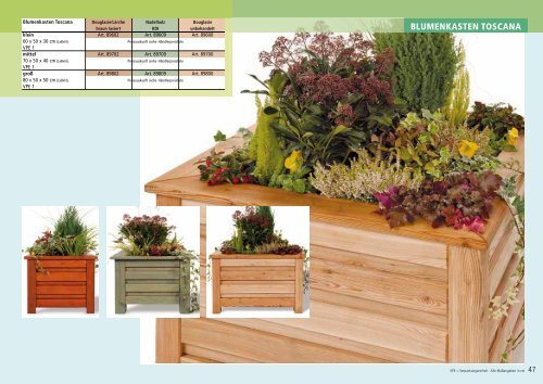 Katalog "Leben in Natur und Garten 2013" - bm massivholz