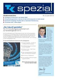 TK spezial Ausgabe 2 - Juni 2013 (PDF, 505 KB ) - Techniker ...