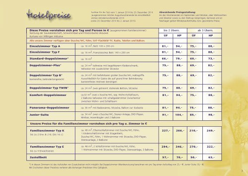 PDF: Hotelprospekt 2014 - Kurhotel Hochsauerland 2010