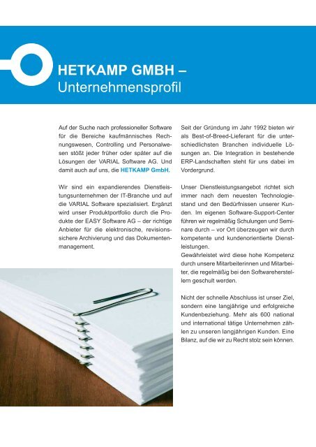 können Sie unsere Imagebroschüre im PDF ... - Hetkamp GmbH