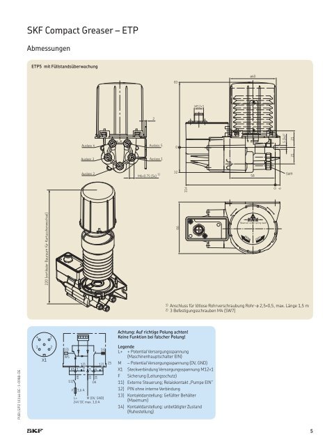 Produktbroschüre: SKF Compact Greaser (ETP)