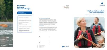 Zurich Vorsorgeflex.pdf (pdf, 170kb) - Zürich Versicherung