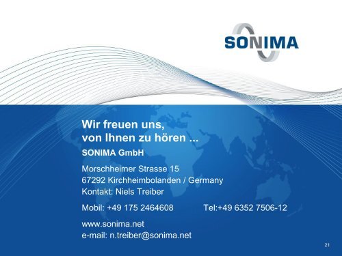 SONIMA Präsentation (de, PDF)
