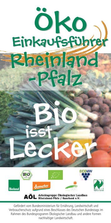 Öko-Einkaufsführer Rheinland-Pfalz - Bioland