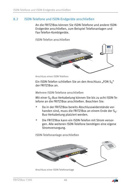 Handbuch FRITZ!Box 7390 - AVM