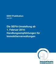 Die SEPA-Umstellung ab 1. Februar 2014 ... - DDIV